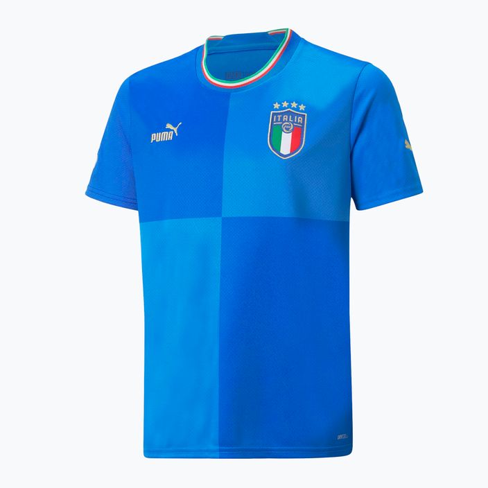 Maglia da calcio da bambino PUMA FIGC Home Jersey Replica ignite blu 8