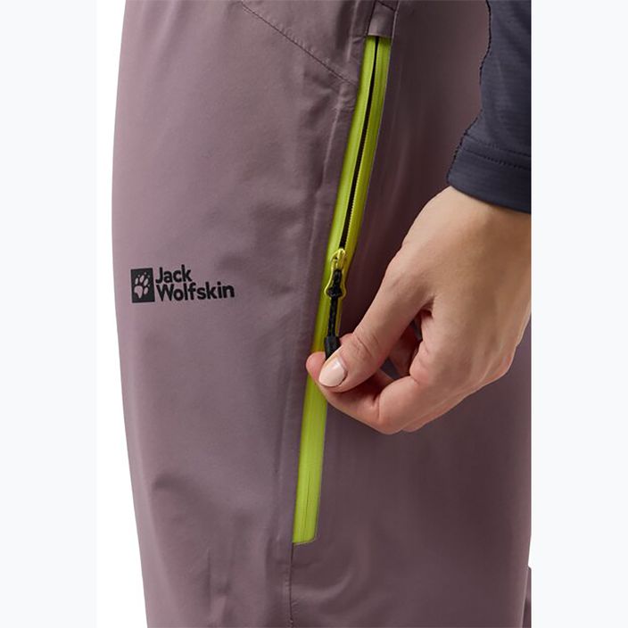 Pantaloni da sci Jack Wolfskin Alpspitze Tour 3L da donna wild blossom 3