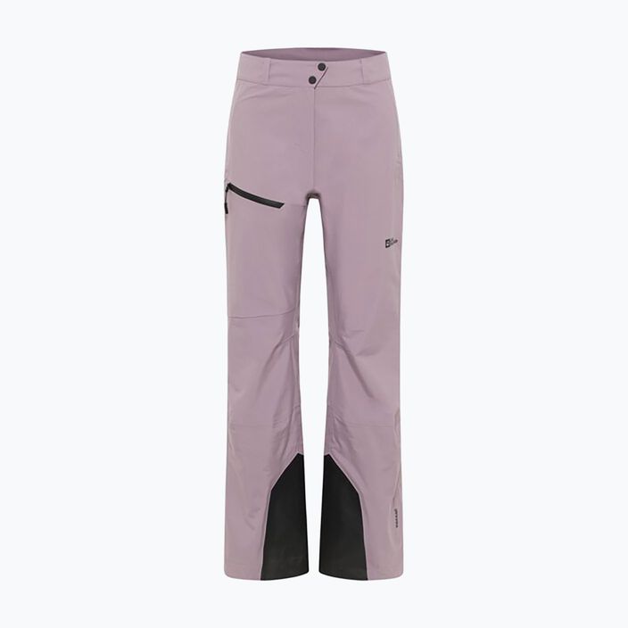 Pantaloni da sci Jack Wolfskin Alpspitze Tour 3L da donna wild blossom 8