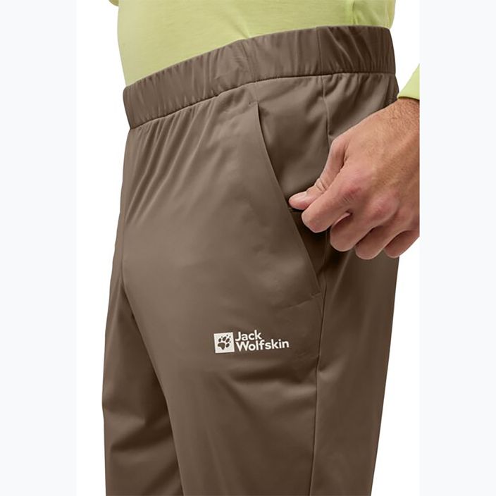 Pantaloni da trekking Jack Wolfskin Prelight Pro da uomo, caffè freddo 3