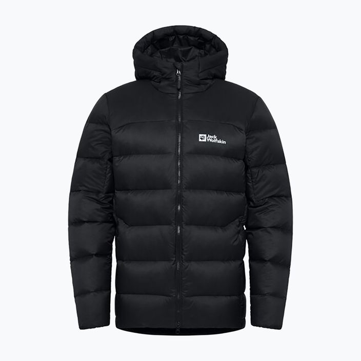 Jack Wolfskin piumino da uomo Nebelhorn Down Hoody nero 9