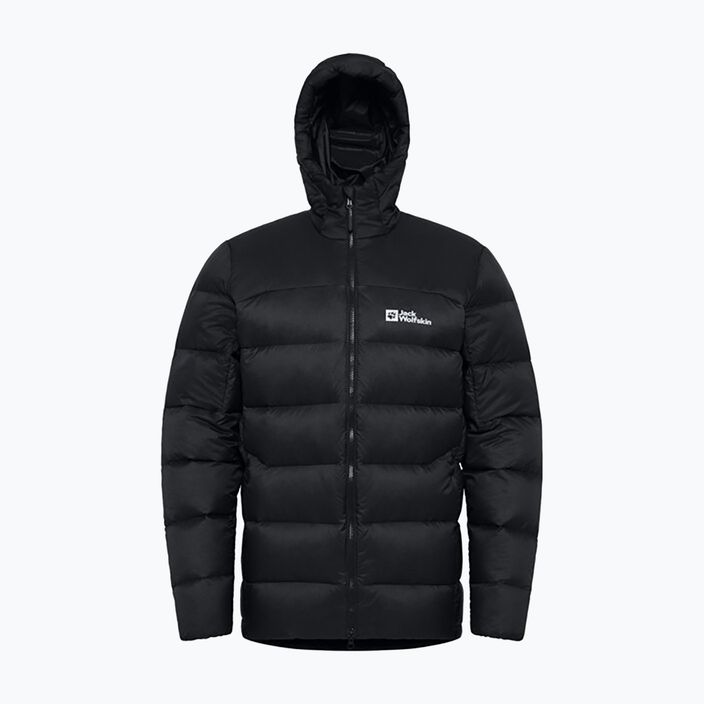 Jack Wolfskin piumino da uomo Nebelhorn Down Hoody nero 11