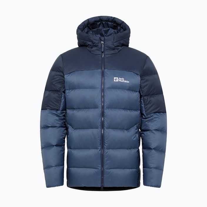 Jack Wolfskin piumino da uomo Nebelhorn Down Hoody nature blu 8