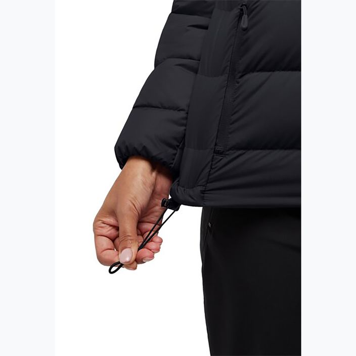 Piumino Jack Wolfskin donna Ather Down Hoody nero 5