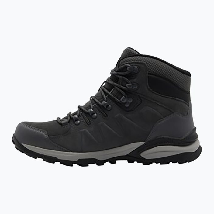 Jack Wolfskin Refugio Texapore Mid, scarponi da trekking da uomo in ardesia 2