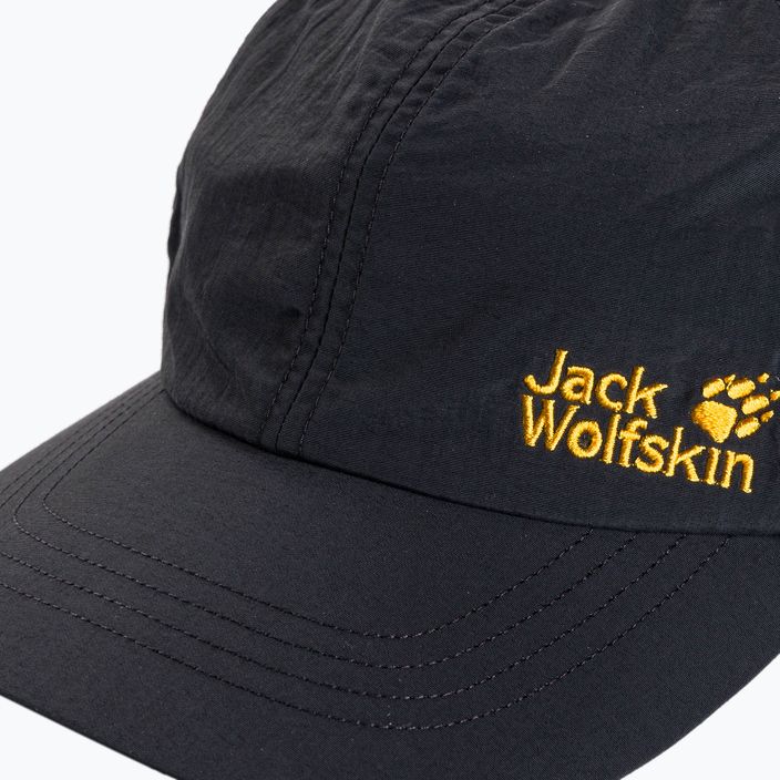 Cappello Jack Wolfskin Supplex Strap nero 5