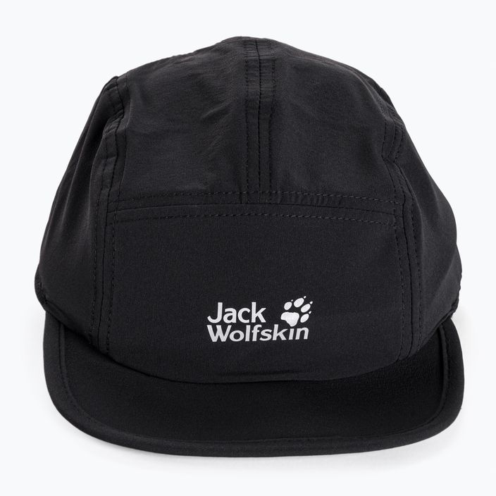 Cappello da baseball Jack Wolfskin Pack & Go nero 4