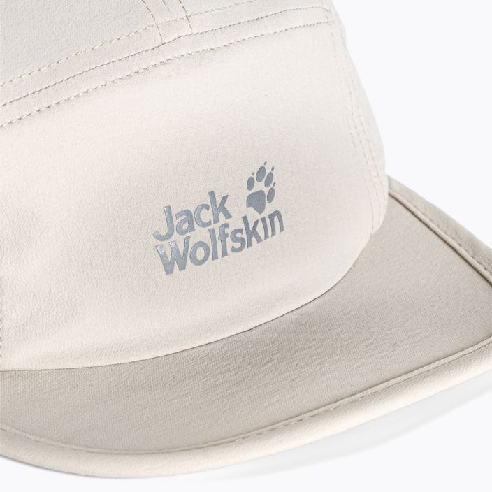 Cappello da baseball Jack Wolfskin Pack & Go grigio polvere 5