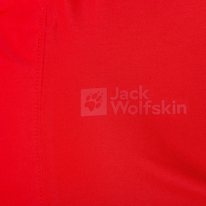 Jack Wolfskin Stormy Point 2L giacca antipioggia da uomo rosso adrenalina 6