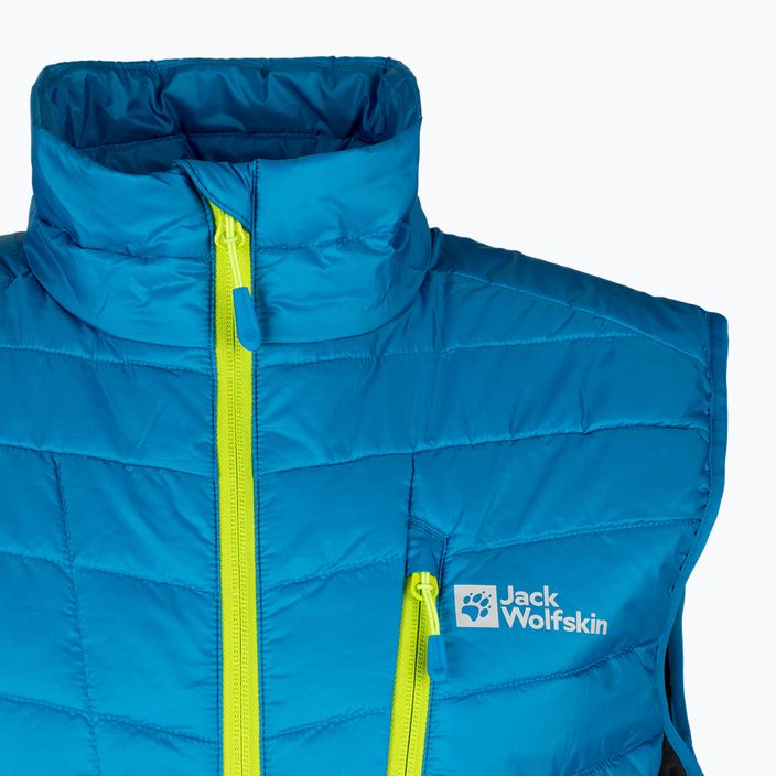 Jack Wolfskin Routeburn Pro Ins blu pacifico giacca senza maniche da trekking da uomo 6