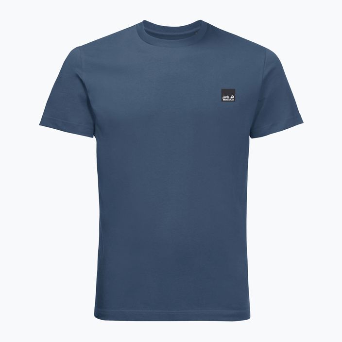 Jack Wolfskin t-shirt da trekking da uomo 365 blu tuono 3