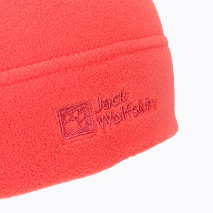 Jack Wolfskin Real Stuff, berretto invernale in corallo caldo 3