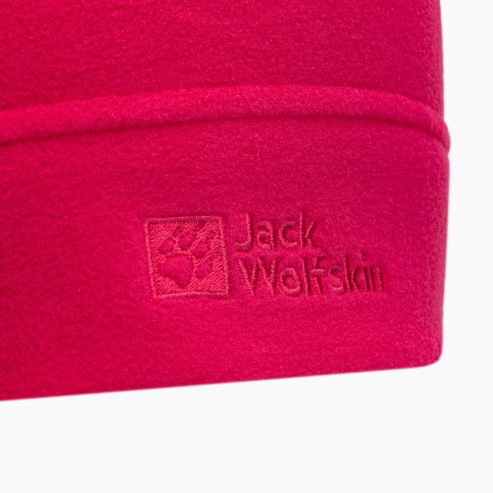 Jack Wolfskin Real Stuff berretto invernale rosa dalia 3