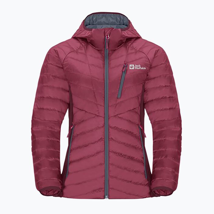 Piumino Jack Wolfskin donna Routeburn Pro Ins rosso sangria 6