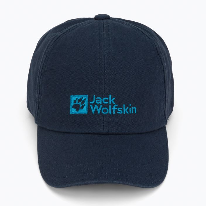 Cappello da baseball Jack Wolfskin per bambini blu notte 4
