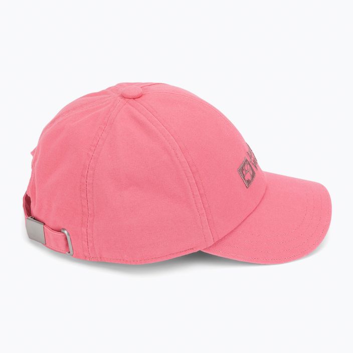 Cappello da baseball Jack Wolfskin per bambini rosa limonata 2