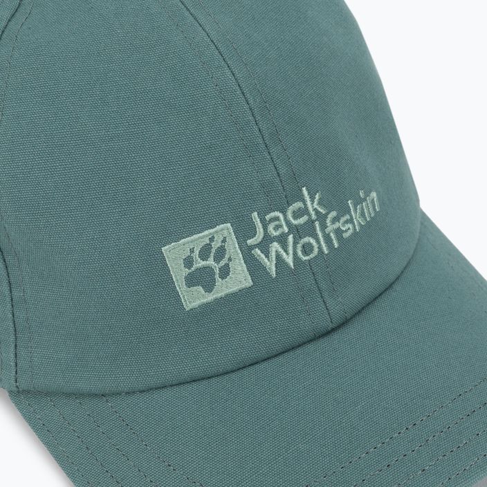 Cappello da baseball Jack Wolfskin da bambino verde siepe 5
