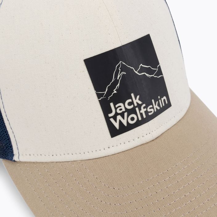 Cappello da baseball Jack Wolfskin Brand egret 5