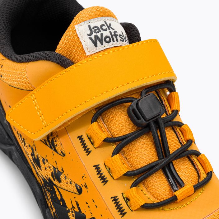 Jack Wolfskin Vili Action Low, stivali da trekking per bambini, arancione pop 10