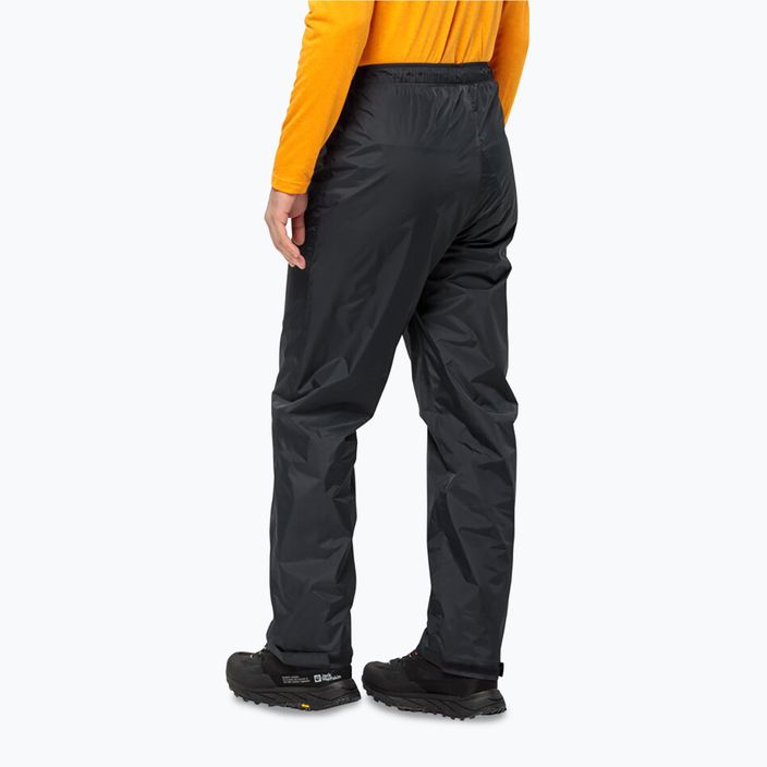 Pantaloni Jack Wolfskin Rainy Day nero 2