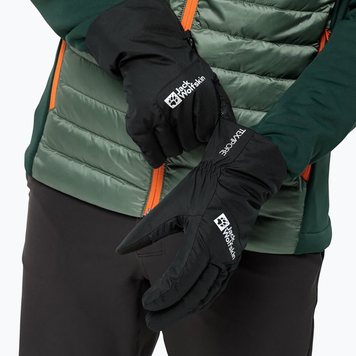 Guanti Jack Wolfskin Winter Basic nero 3