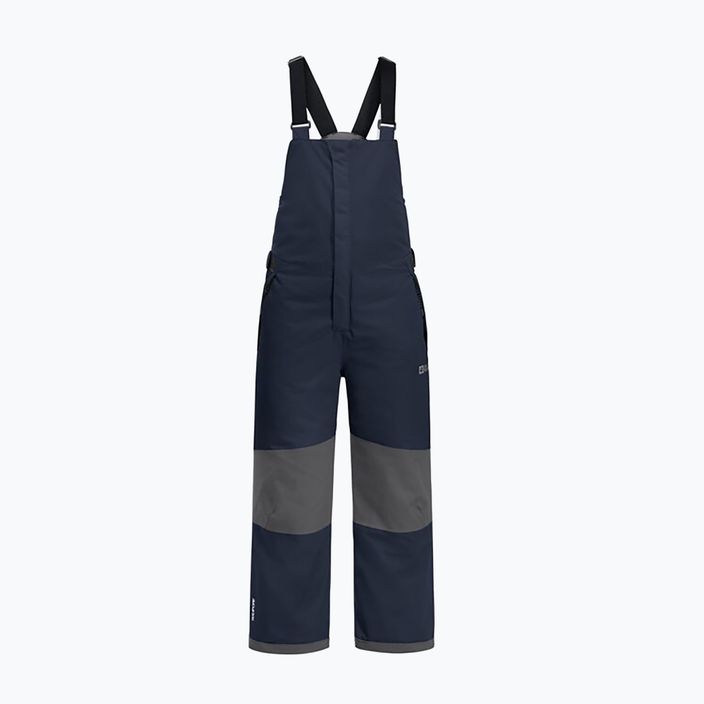 Pantaloni da sci Jack Wolfskin per bambini Actamic 2L Ins Bib blu notte 5