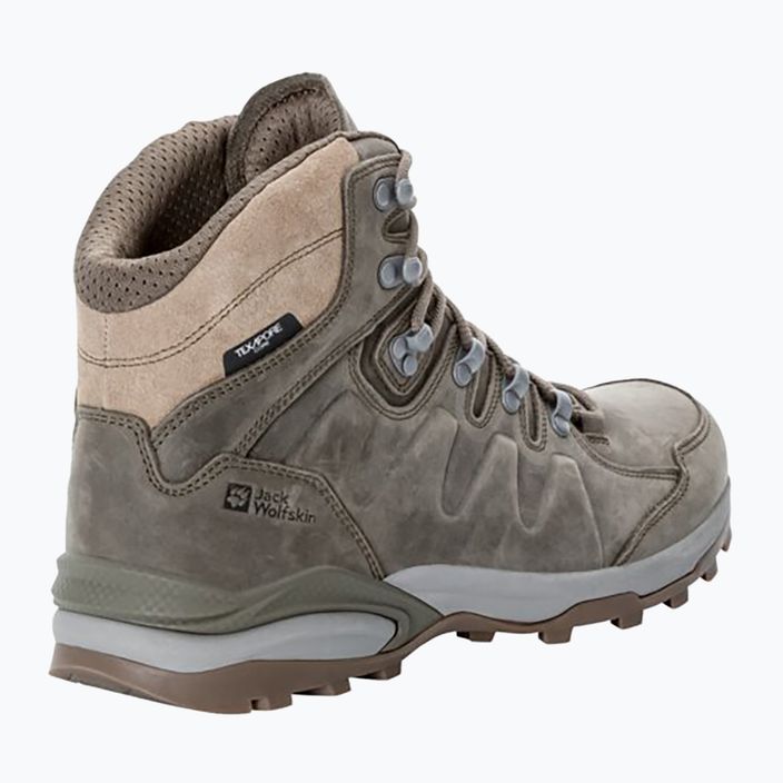 Scarponi da trekking Jack Wolfskin da uomo Refugio Prime Texapore Mid cold coffe 4