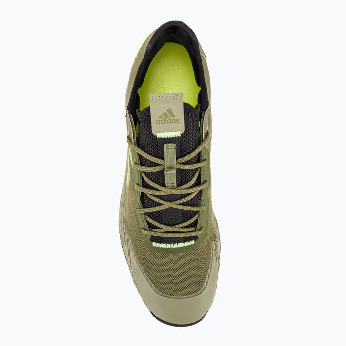 Uomo adidas FIVE TEN Trailcross LT focus olive/pulse lime/orbit green scarpe da ciclismo piattaforma 7