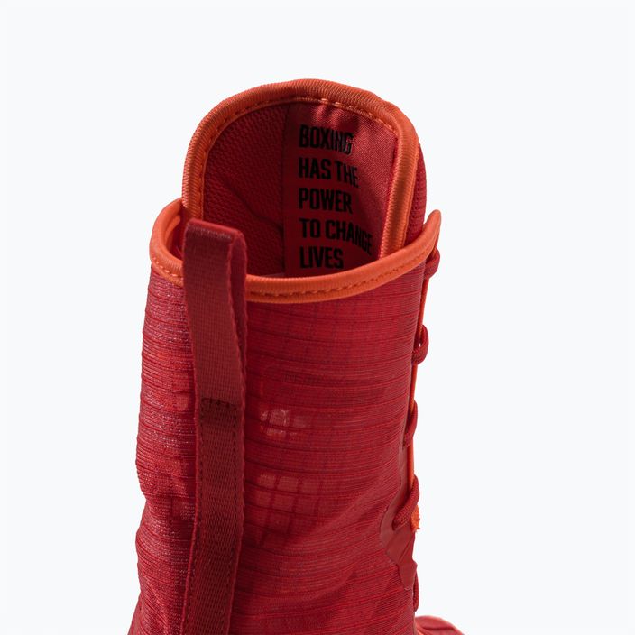 Uomo adidas Box Hog 4 rosso GW1403 scarpe da boxe 10