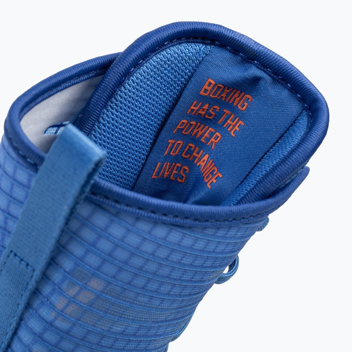 Uomo adidas Box Hog 4 scarpe da boxe blu GW1402 8