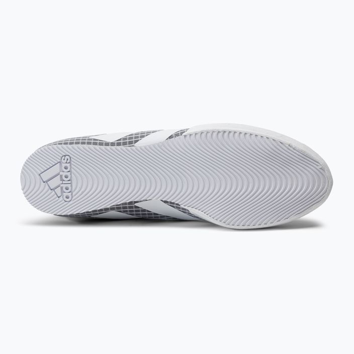 Uomo adidas Box Hog 4 grigio scarpe da boxe GZ6118 5