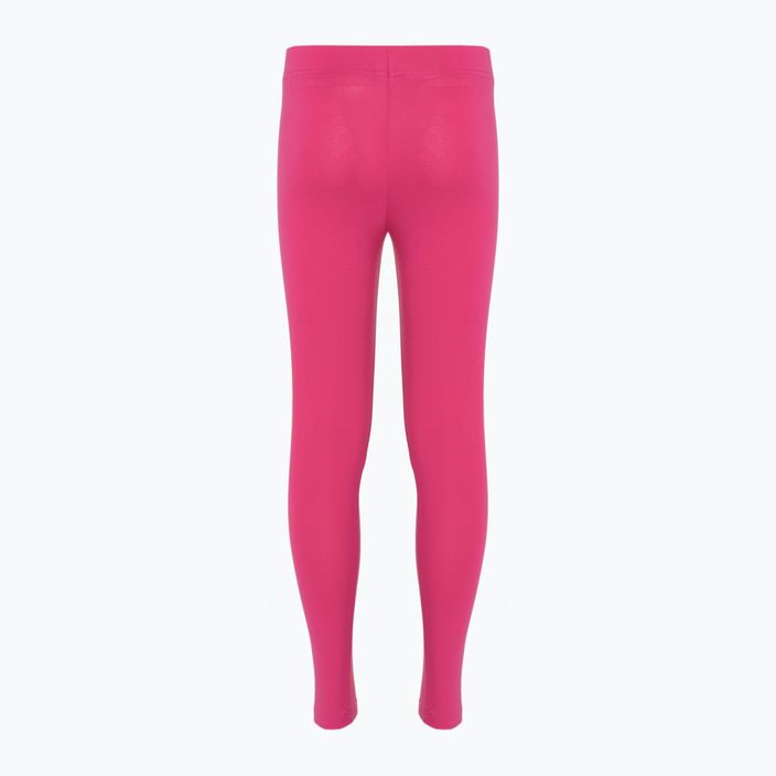 Leggings da bambino adidas Essentials Lin team real magenta/rosa chiaro 2