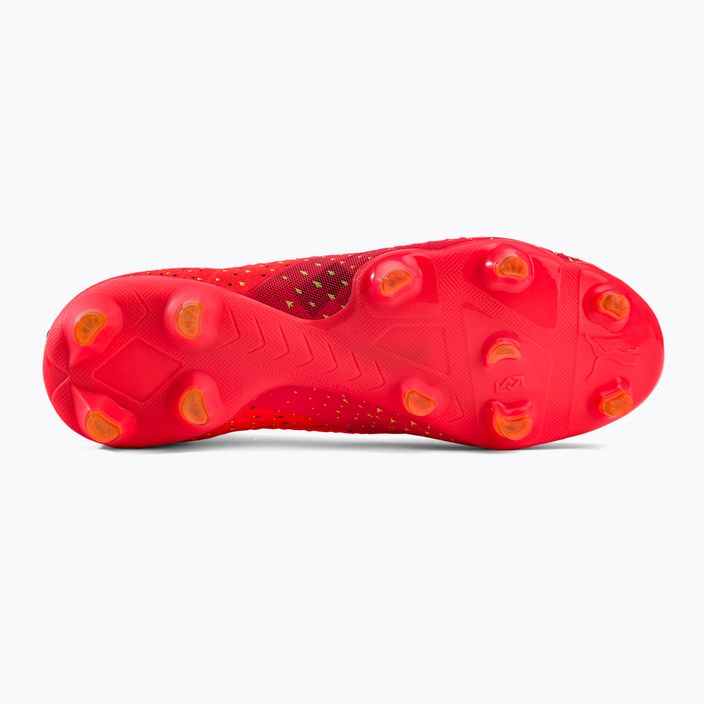 PUMA Future Z 3.4 FG/AG scarpe da calcio uomo fiery coral/fizzy light/puma nero/salmon 5