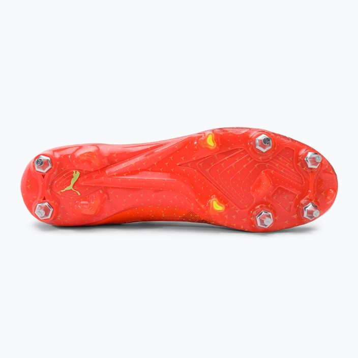 PUMA Ultra Ultimate MXSG scarpe da calcio uomo corallo infuocato/luce frizzante/puma nero 5