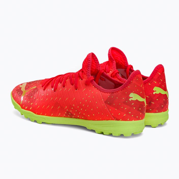 PUMA Future Z 4.4 TT scarpe da calcio uomo fiery coral/fizzy light/puma nero/salmon 3