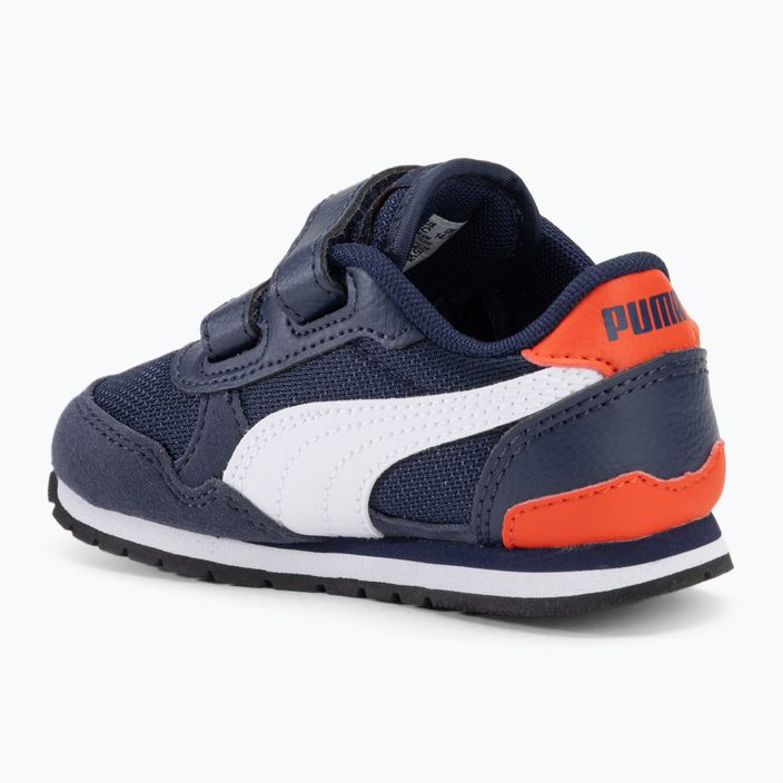 PUMA ST Runner v3 Mesh V Inf scarpe da bambino peacoat/puma bianco/puma rosso 3