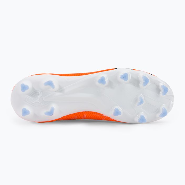 PUMA Ultra Match LL FG/AG scarpe da calcio da bambino ultra arancione/puma bianco/blu glimmer 5