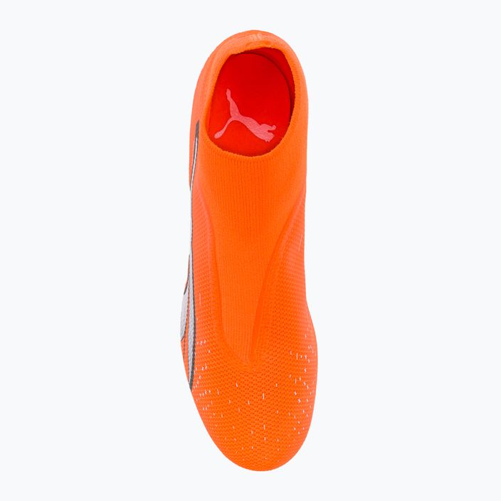 Scarpe da calcio PUMA uomo Ultra Match+ LL FG/AG ultra arancione/puma bianco/blu glimmer 6