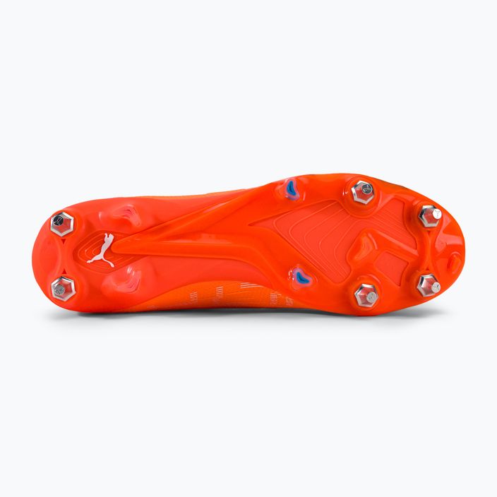 PUMA Ultra Ultimate MXSG scarpe da calcio uomo ultra arancione/puma bianco/blu glimmer 5