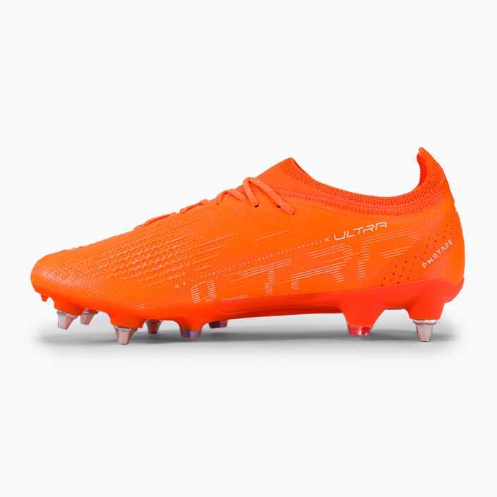 PUMA Ultra Ultimate MXSG scarpe da calcio uomo ultra arancione/puma bianco/blu glimmer 7