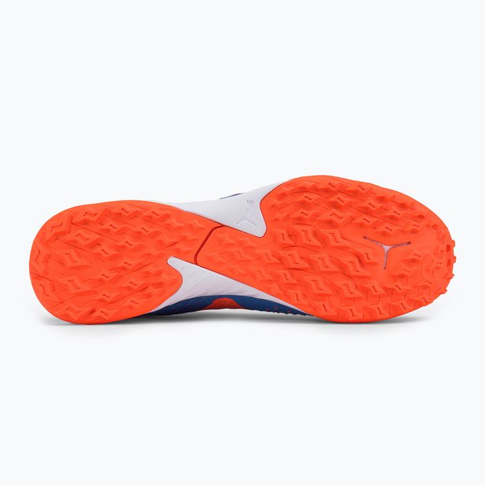PUMA Future Match TT scarpe da calcio uomo blu glimmer/puma bianco/ultra arancione 5
