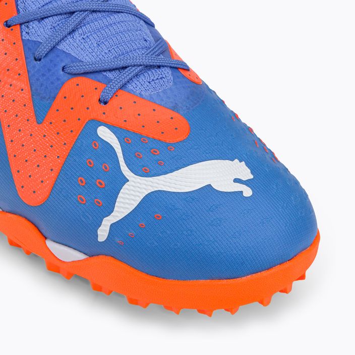 PUMA Future Match TT scarpe da calcio uomo blu glimmer/puma bianco/ultra arancione 7