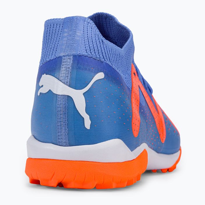 PUMA Future Match TT scarpe da calcio uomo blu glimmer/puma bianco/ultra arancione 8