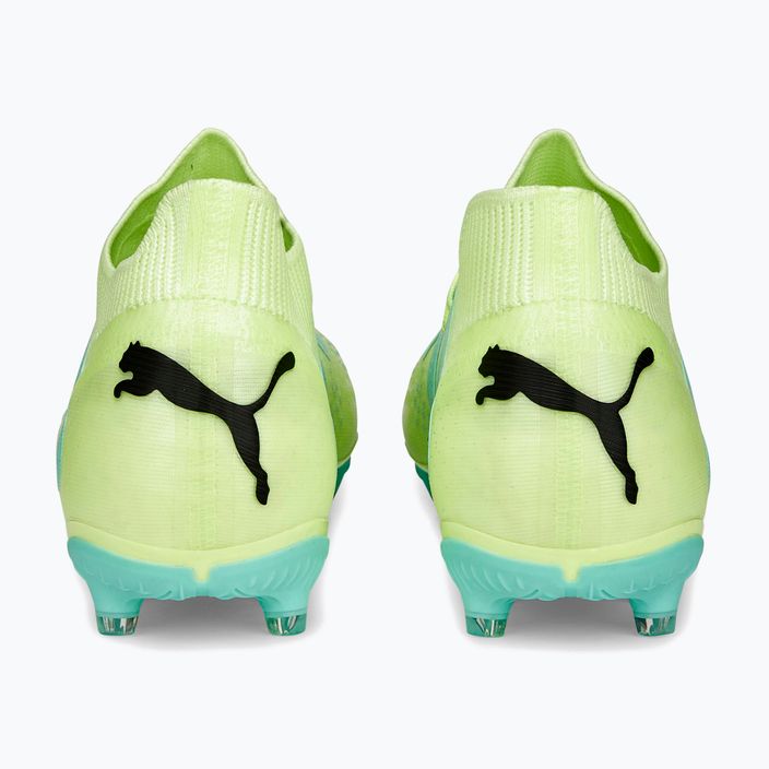 PUMA Future Match FG/AG scarpe da calcio uomo giallo veloce/puma nero/elettrico menta piperita 12