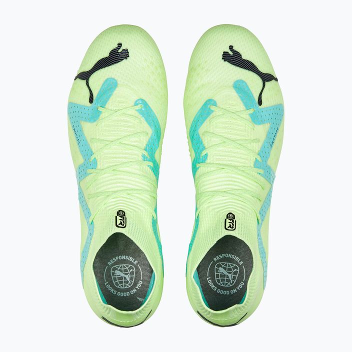 PUMA Future Ultimate FG/AG scarpe da calcio uomo giallo veloce/puma nero/elettrico menta piperita 13