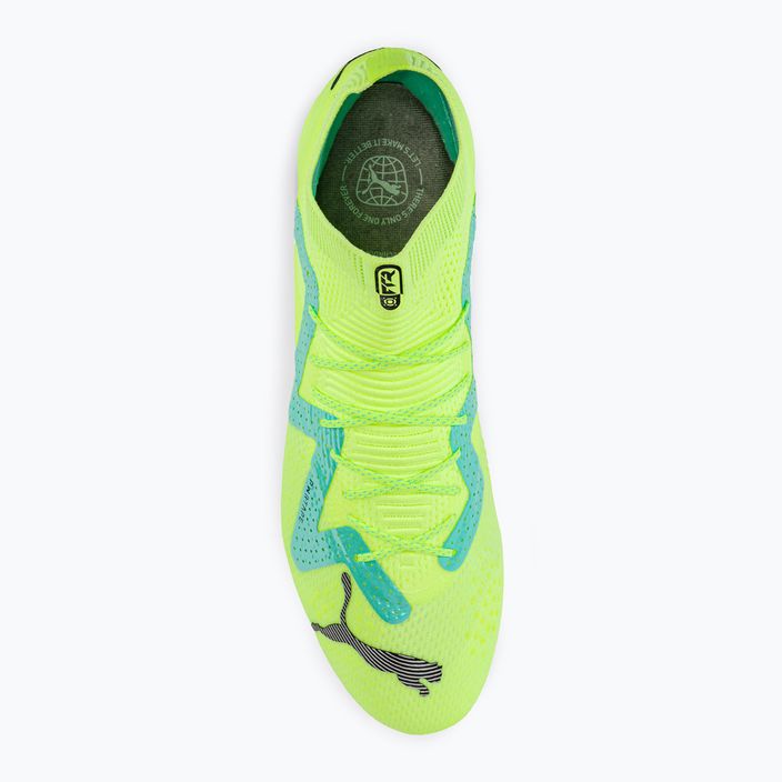 PUMA Future Ultimate FG/AG scarpe da calcio uomo giallo veloce/puma nero/elettrico menta piperita 6