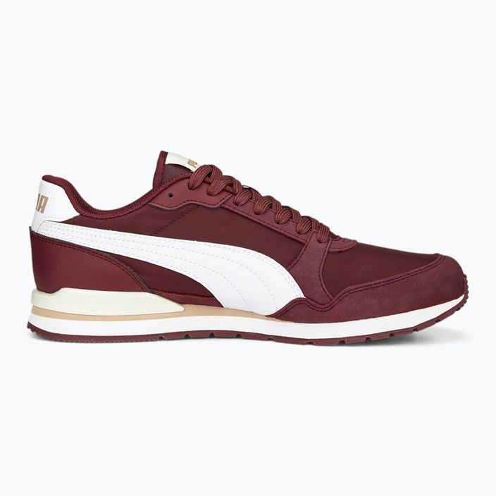 PUMA ST Runner v3 NL scarpe team regal red/puma white/dusty tan 3