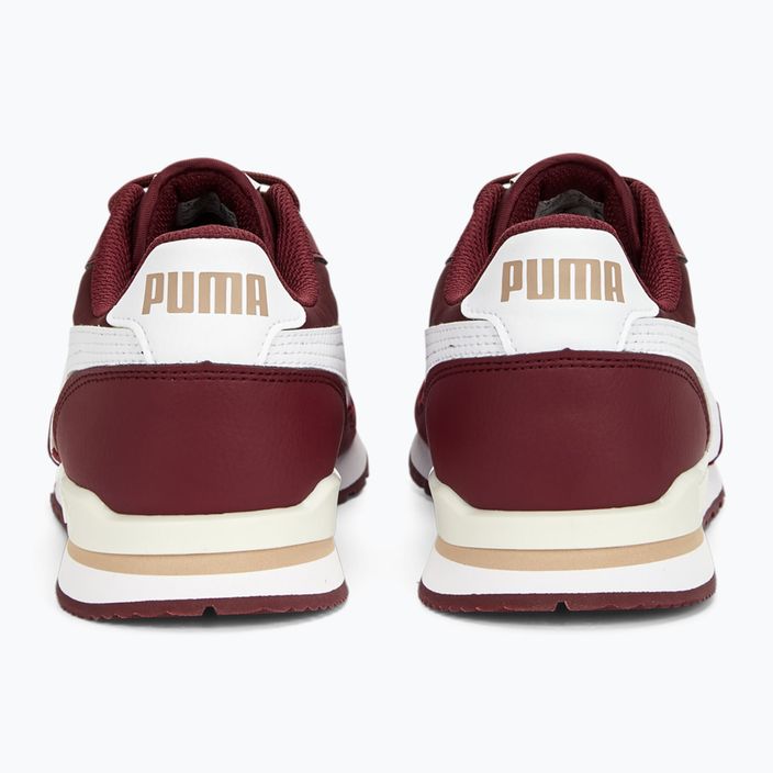 PUMA ST Runner v3 NL scarpe team regal red/puma white/dusty tan 4