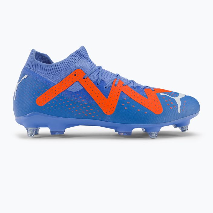 PUMA Future Match MXSG scarpe da calcio uomo blu glimmer/puma bianco/ultra arancione 2