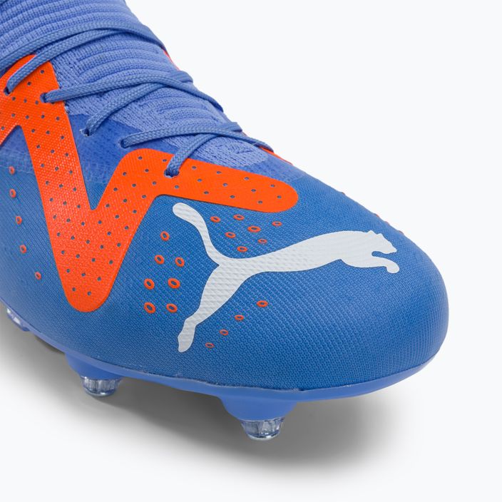 PUMA Future Match MXSG scarpe da calcio uomo blu glimmer/puma bianco/ultra arancione 7